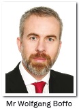 Mr Wolfgang Boffo, Head of Asia for the Corporate Insurance Partner (CIP) division of Munich Re