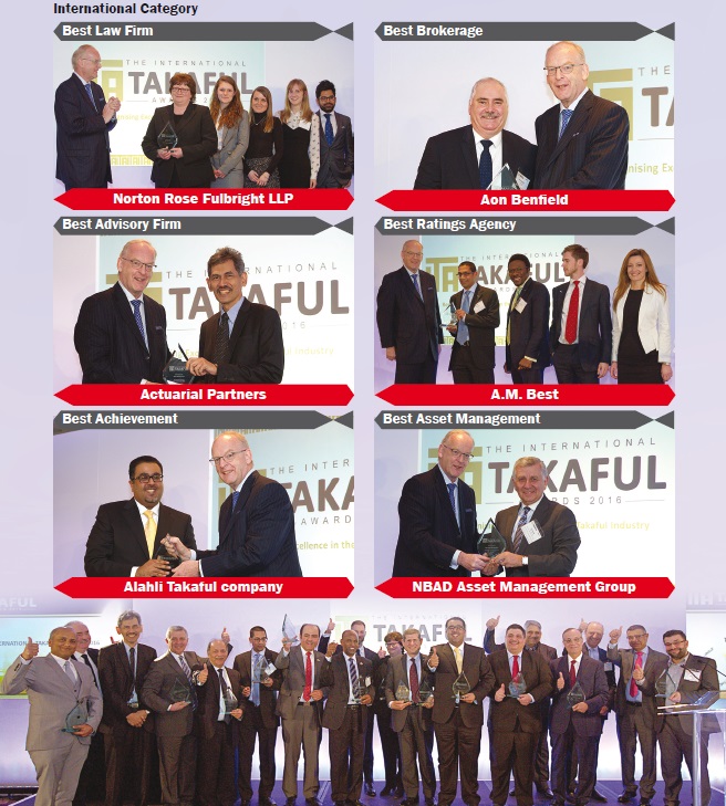 International Takaful Awards 2016 - International Category