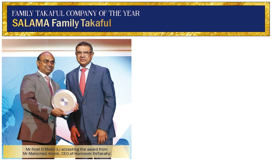 mily Takaful Company of the Year