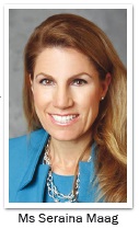 Ms Seraina Maag,CEO of Regional Management & Operations of AIG