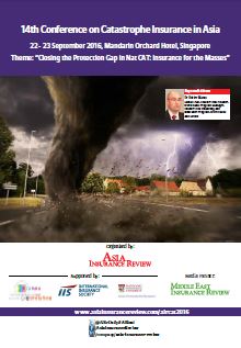 14th Conference on Catastrophe Insurance in Asia Brochure