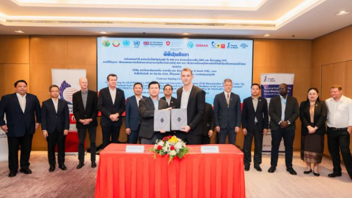Laos: Collaboration to bring early warning system for disaster evacuations