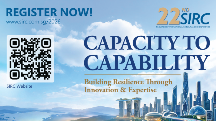 SIRC: Registration for Singapore International Reinsurance Conference 2026 now open